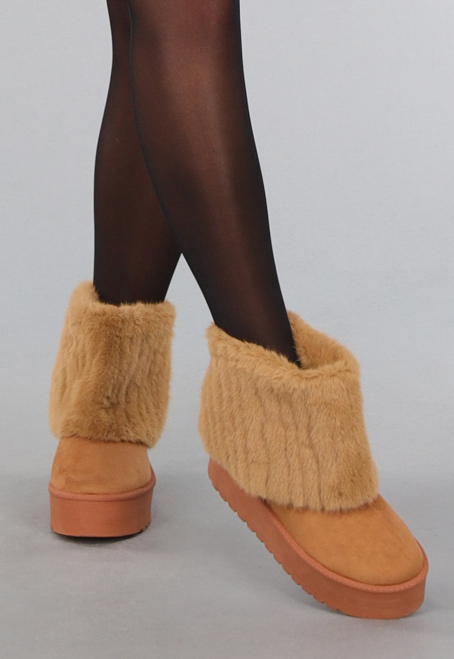 Camel Nepbont Overslag Snowboots