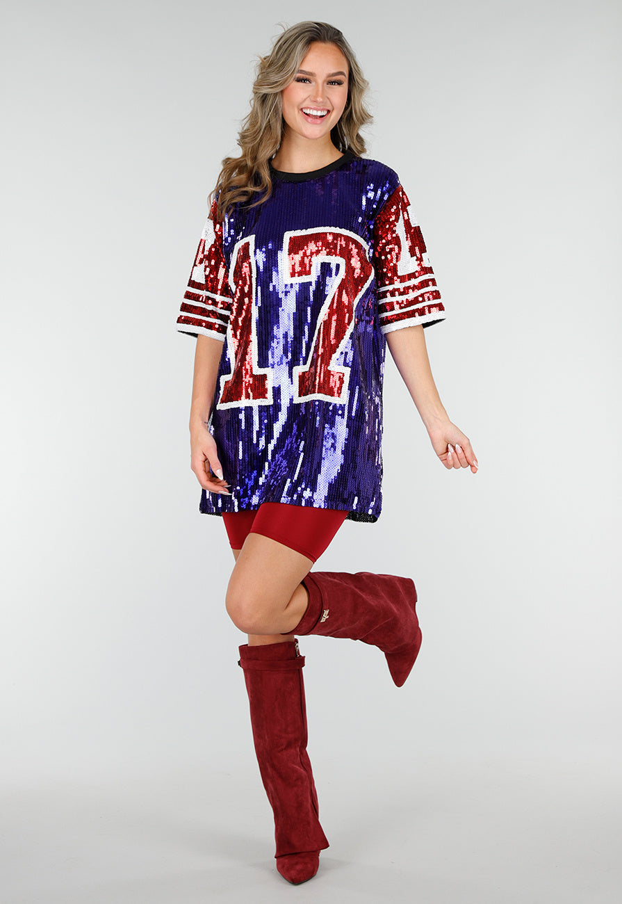 Bordeaux High Waist Short Legging