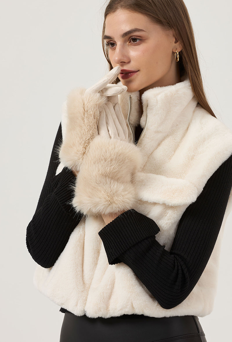 Faux Fur Handschoenen