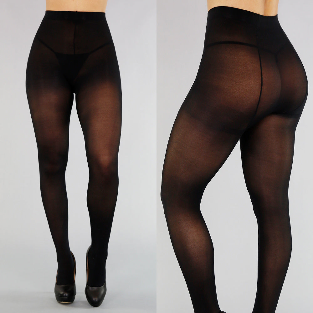 Corrigerende Zwarte 50 Den Panty