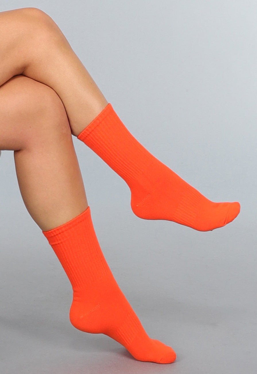 Oranje Halflange Sokken