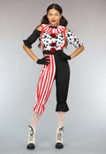 Psycho Clown Kostuum met Accessoires