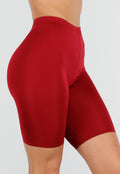 Bordeaux High Waist Short Legging