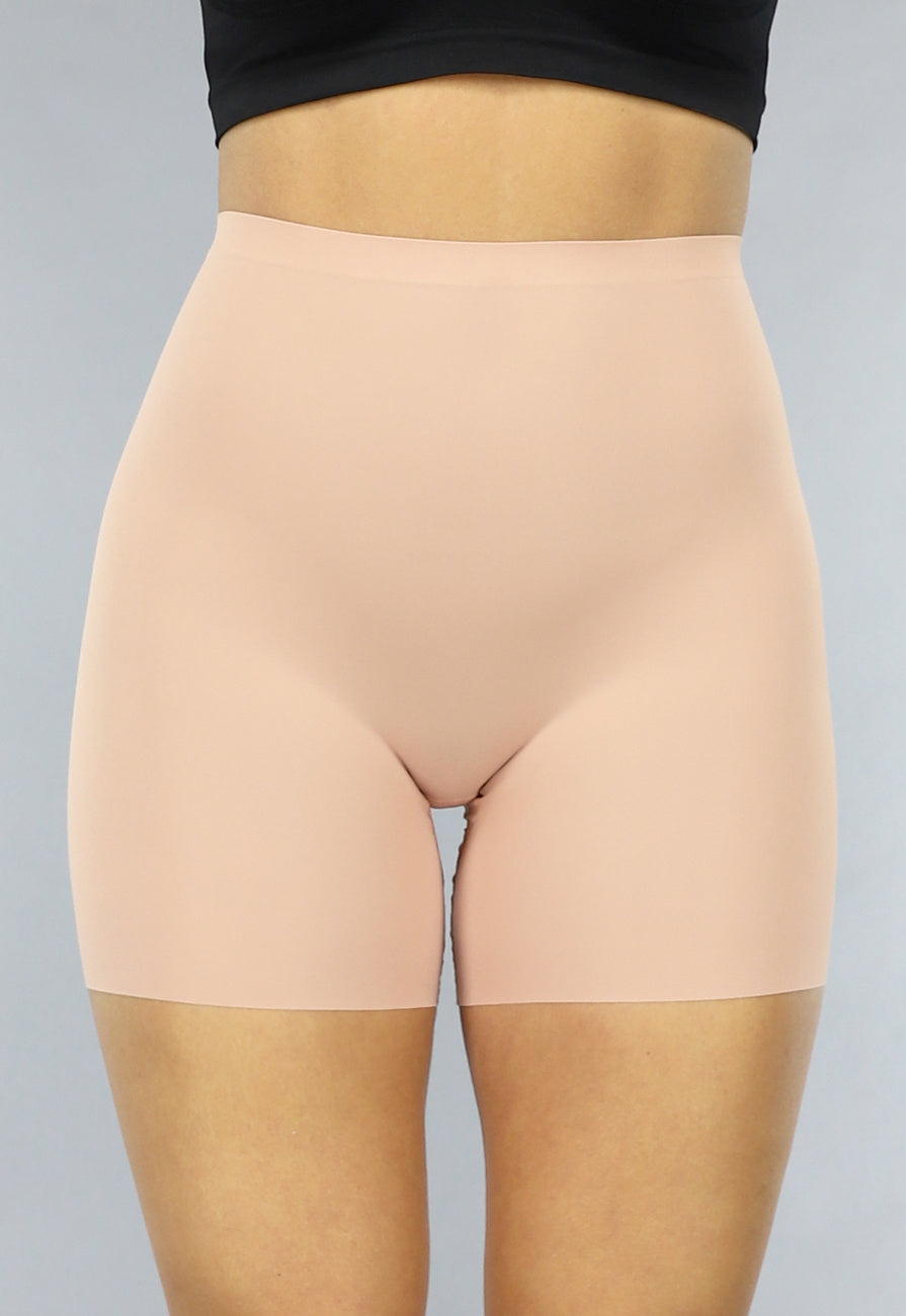 Corrigerende Naadloze Biker Short met Hoge Taille