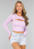 Kort Lila Bolero met Duimgaten