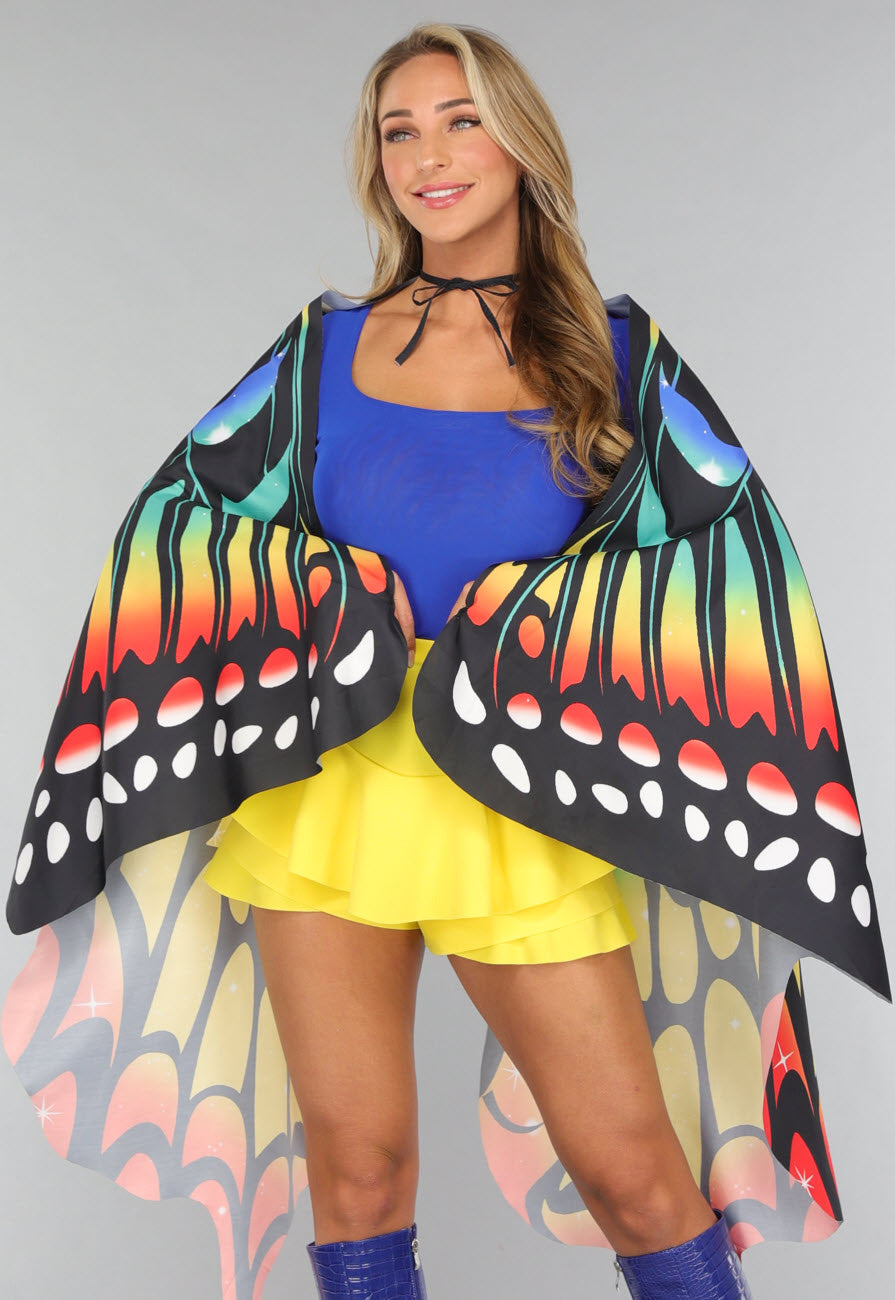 Multicolor Vlinder Kostuum Accessoires