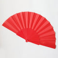 Stijvolle Plastic Hand Waaier Rood
