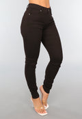 Donkerbruine Skinny Jeans