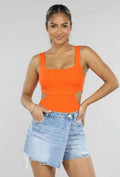 Effen Oranje Cut Out Body