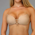 Strapless Ultra Push-Up Invisible Bra Nude