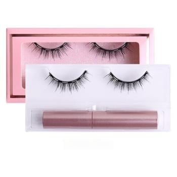 Magnetische Wimpers met Korte Wispy Look
