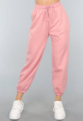 Oudroze Zachte Joggingbroek