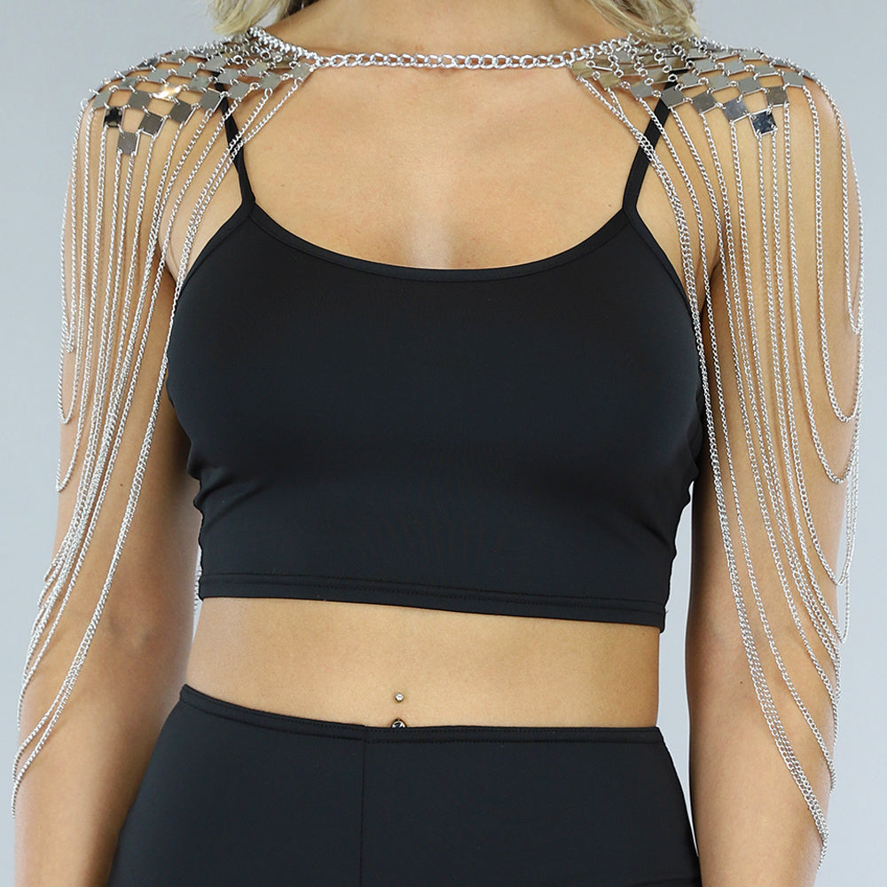 Zilveren Schouder Necklace Chain