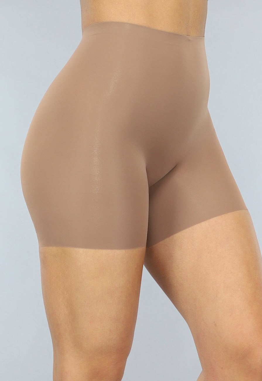 Khaki Corrigerende Short in Biker Model