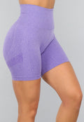 Paars Yoga Broekje met Scrunch