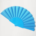 Stijlvolle Plastic Waaier Blauw