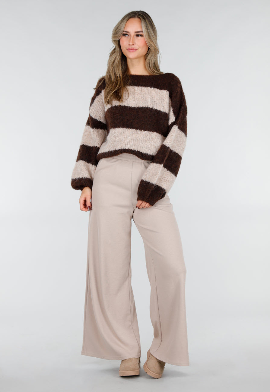 Beige Suède Look Lage Boots