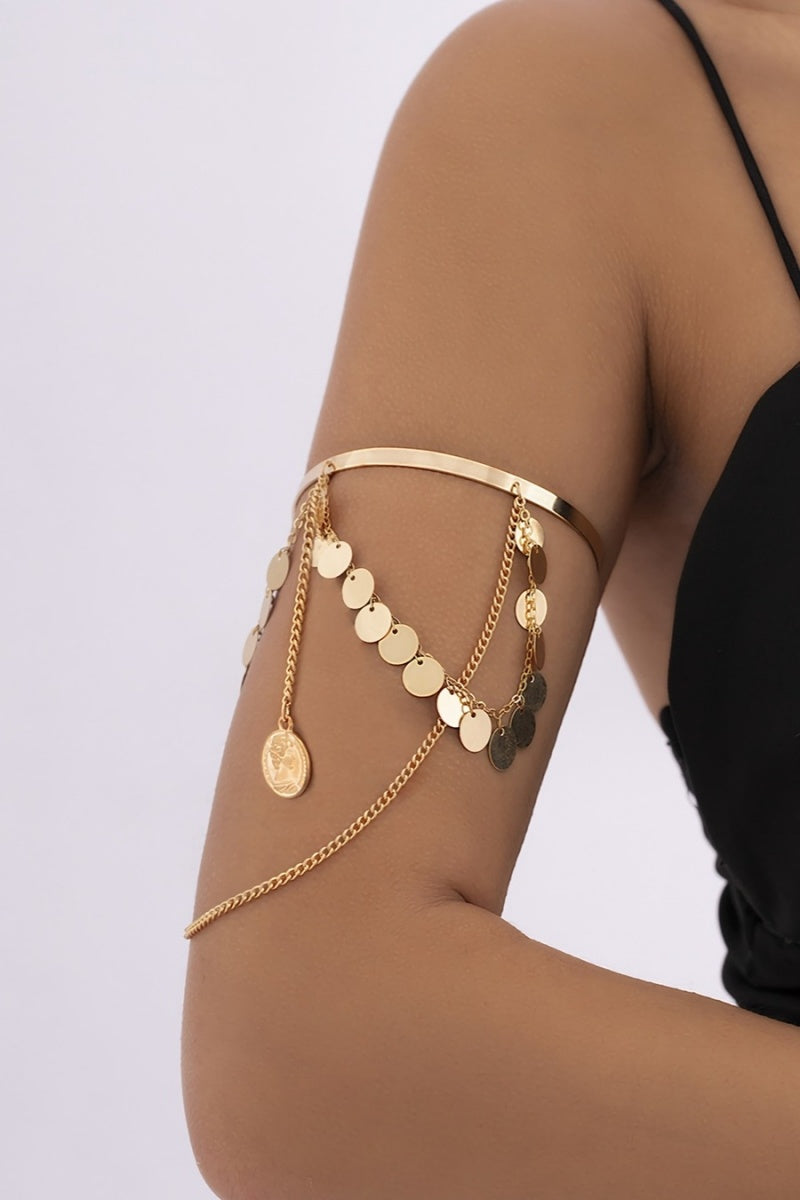 Gouden Armsierraad met Muntjes
