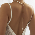 Zilveren Ketting met Parels en Hanger