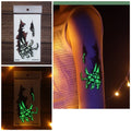 Lichtgevende Scary Tijdelijke Tattoo