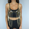 Gouden Diamond Sexy Bodychain