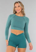 Petrol Cropped SportTop