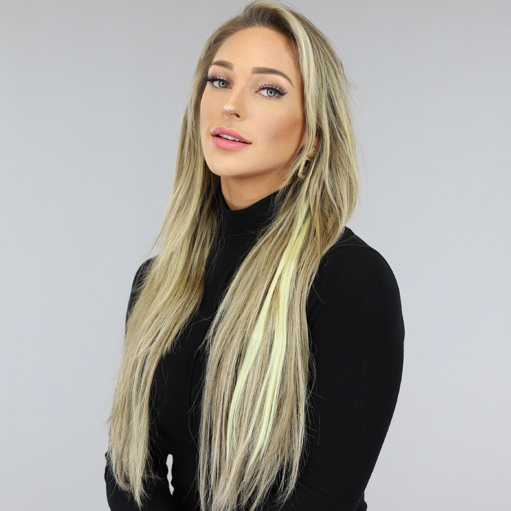 Clip in Haarextension Blond