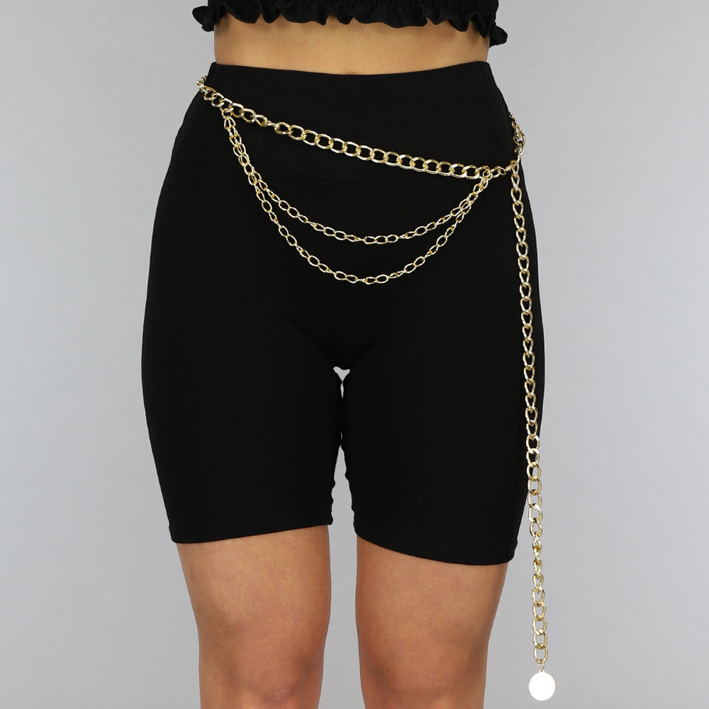Triple Bodychain met Coin