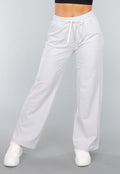Wide Leg Joggingbroek in Lichtblauw