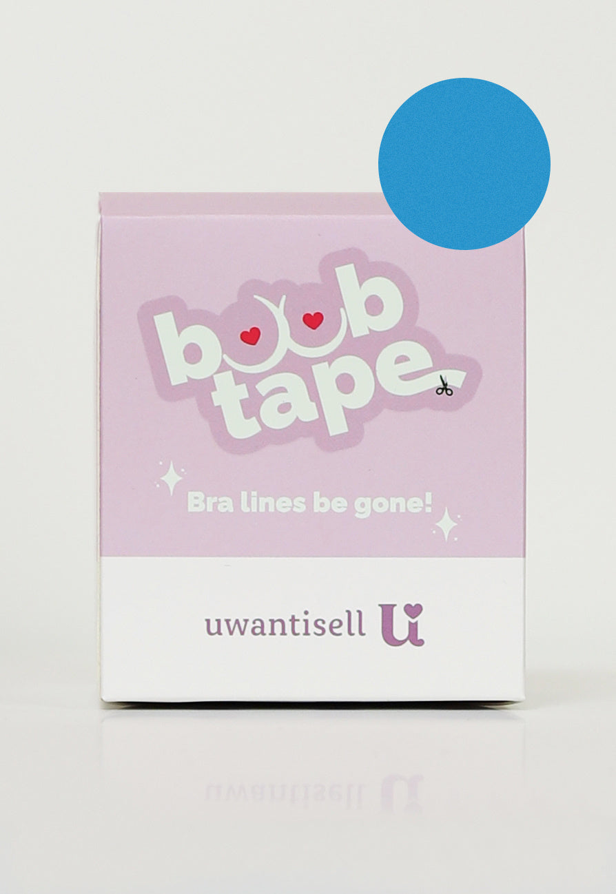 Boobtape - Boob Tape - Fashion Tape Kobalt Lichtblauw